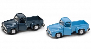 Автомобиль 1953 года - Форд F-100 Пикап, масштаб 1/18 (Yat Ming, 92148_md)